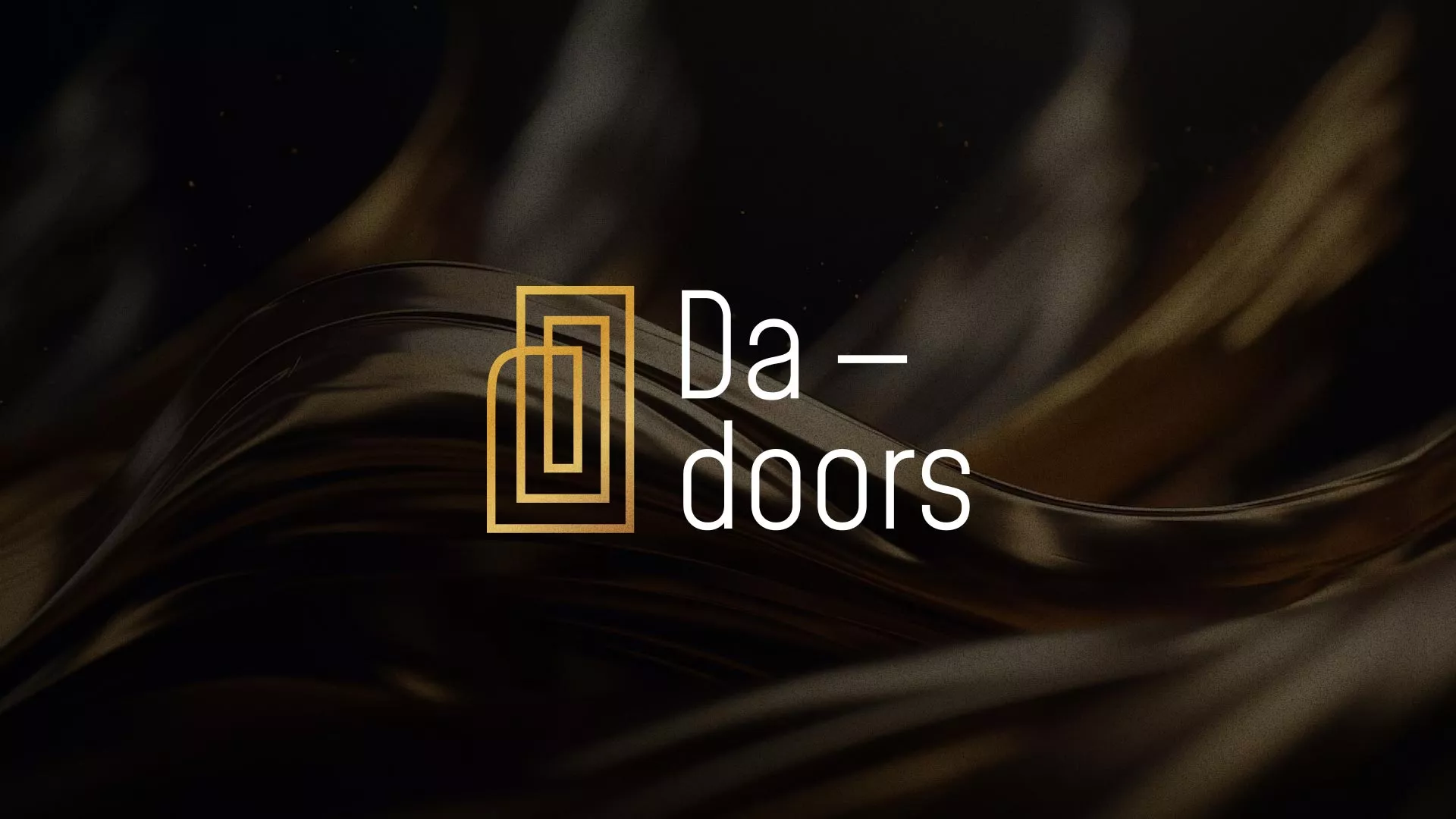 Разработка логотипа для компании «DA-DOORS» в Асино